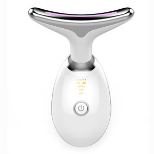 Photon Therapy Anti Wrinkle Remove Neck Massager Care Tools Neck Face Lifting Beauty Device