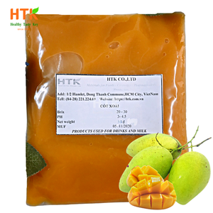 2024 Frozen MANGO fresh fruit Concentrate CAT CHU/KAEW BQF from HTK Food factory in Vietnam used for Food & Beverage Ingredients