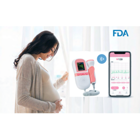 SMART BLUETOOTH APP. FETAL HEART MONITOR, US FDA 510K, EU MEDICAL-CE, CN CFDA APPROVAL