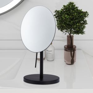 Family Use Chrome Round Makeup Mirror And Desktop Personalized Cosmetic Mirror Compact Cosmetic Mirror Is Factory direct sales