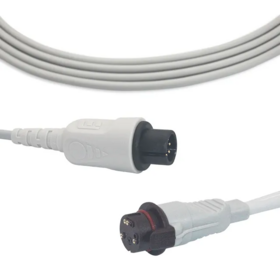 Plinma Medical IBP Cable 6 Pin Invasive Blood Pressure Cable with BD Transducer