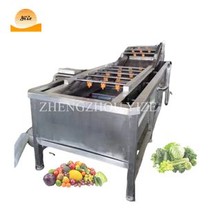 Automatic Potato Air Bubble Cleaning Machine Brush Washing Machine Fruit And Vegetable Washing Machine