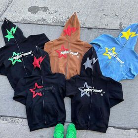 baggy heavy 400 gsm zip up hoodie Men's Zip Up Hoodie Wholesale Custom Logo Printing Blank Zip Up Men Hoodie