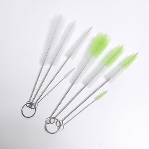 ESD 4pcs Brushes Set Straw Cleaning Brush Kit Pipe Clean Brush for Lab, Restaurant, Home