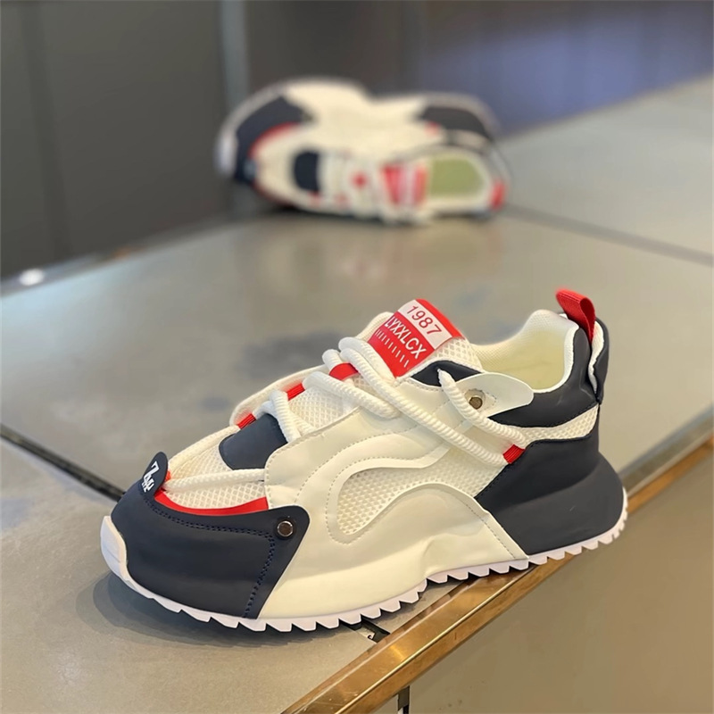 Men's Shoes New Summer Breathable Mesh Dad Shoes