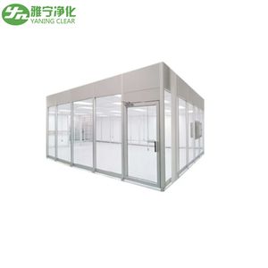 ISO GMP Dust-Free PVC Wall Panel Modular Clean Room Laboratory Clean Booth with FFU Hard Wall Air Cleaning Equipment