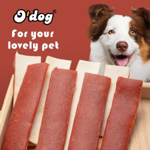 oem brand duck and cowhide flavor slices dog food dry treats to feed your pet wholesome duck rawhide fillet