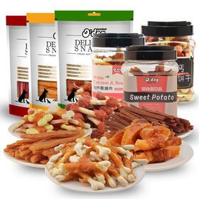 dried duck sausage for tasty dry dog food pet treat puppy snacks chewing items