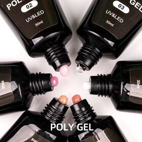 Nail Supplies OEM Private Label Hard Gel Builder For Nail Extension Soak Off Quick Acrylic Gel Nai Polish Polygeling