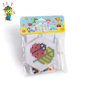 2024 Hot Sale Kids Toys Educational Puzzle Diy Water Beads Multi Color Round Shape Auqa Fuse Beads for Kids