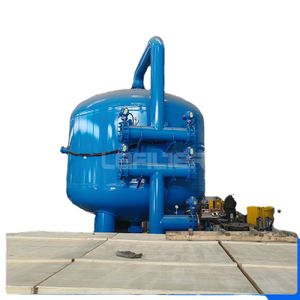 Quartz sand filter walnut shell defluorination filtration equipment continuous dynamic quicksand filtration