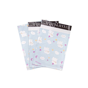Wholesale HDPE Express Padded Envelope Pouches Recyclable Courier Shipping Mailers Blue Customize Fashion Poly Packaging Bags