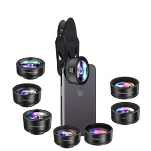 wholesale other mobile cell phone accessories 7 in 1 phone lens kit for mobile camera lens