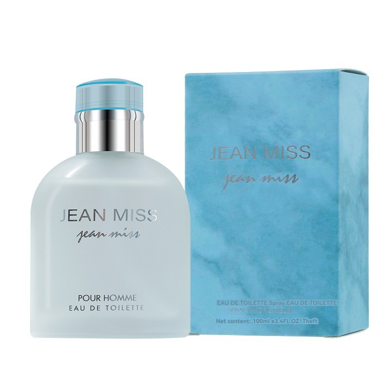 Gansu Huatuo Xinhui Trading Co., Ltd. Best Selling 100ml Ocean Eau De Toilette Pour Homme Light Blue Invigorating Cologne Aroma Perfume Spray for Men