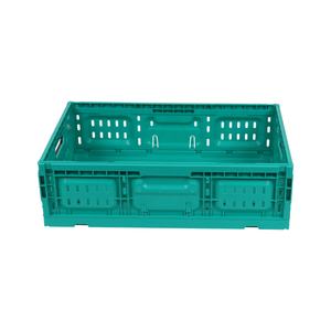 JOIN Crate Foldable Plastic 600*400*180mm Wholesale Price Storage Folding Mesh Collapsible Plastic Pallet Box