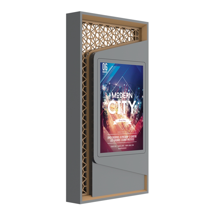 Outdoor P4 LED Screen Video Advertising Standing Scrolling Lightbox Factory