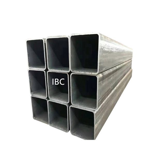 Hot dipped galvanized coating low carbon square steel pipe for construction structure