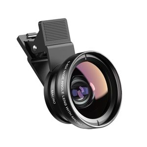 5K HD high-definition distortion free wide-angle+macro lens for mobile phones macro lens for mobile phones wide-angle lens for t