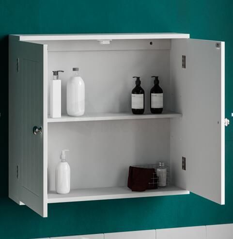 Bathroom Storage Cabinet Phoenix High Quality Fashion Storage Wood MDF White Simplify Bathroom Storage Cabinet
