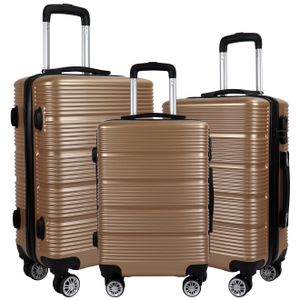 Hot Selling Travel Suitcase 20" 24" 28" Factory Price Luggage Sets Hard Shell Suitcases with Spinner Wheels
