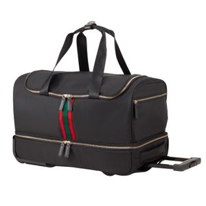 New Arrival High Quality Waterproof Nylon Outdoor Trolley Bags Travel Luggage Duffel Bag With Wheels