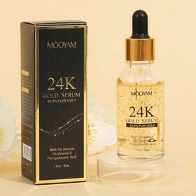 Korea Cosmetics Brightening Serum Private Label Facial Anti Aging 24k Gold Face Serum