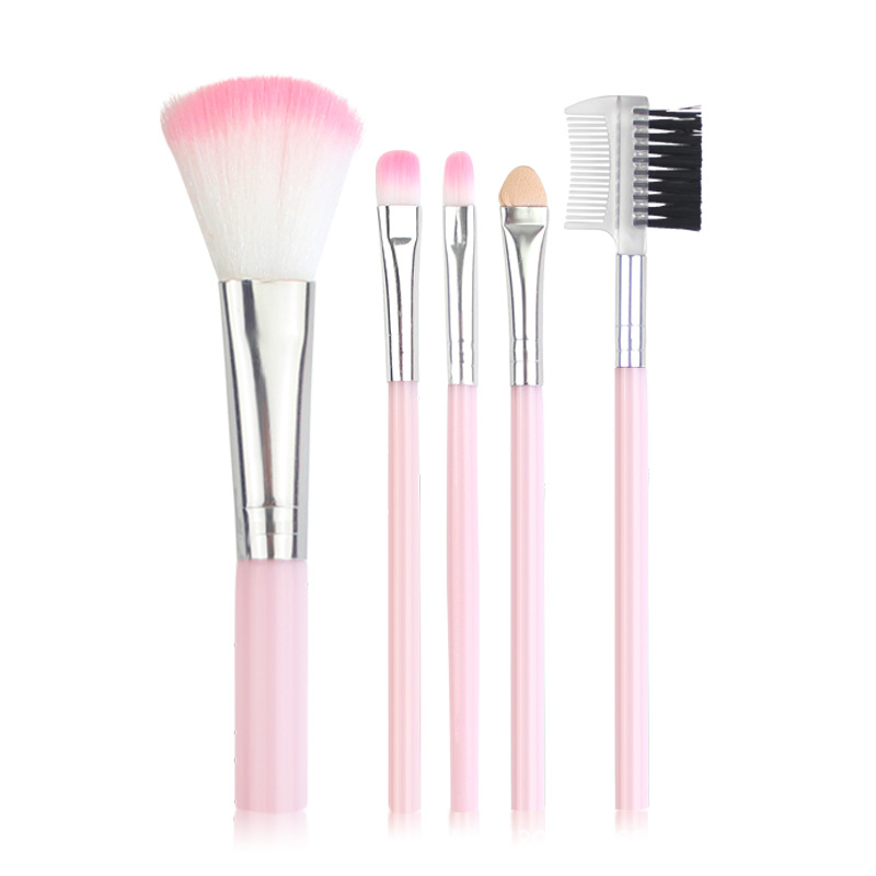 5 piece makeup brush set beauty tools