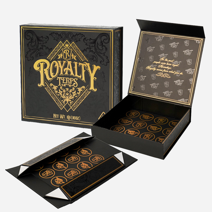 Custom Logo Wholesale Folding Magnetic Gift Paper Box Recyclable Rigid Cardboard Packaging Box for Clothing