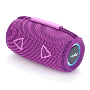 IMENSO smart LED portable bluetooth speaker outdoor clear sound subwoofer bass boombox quality for cars rgb 5.3 wireless speaker