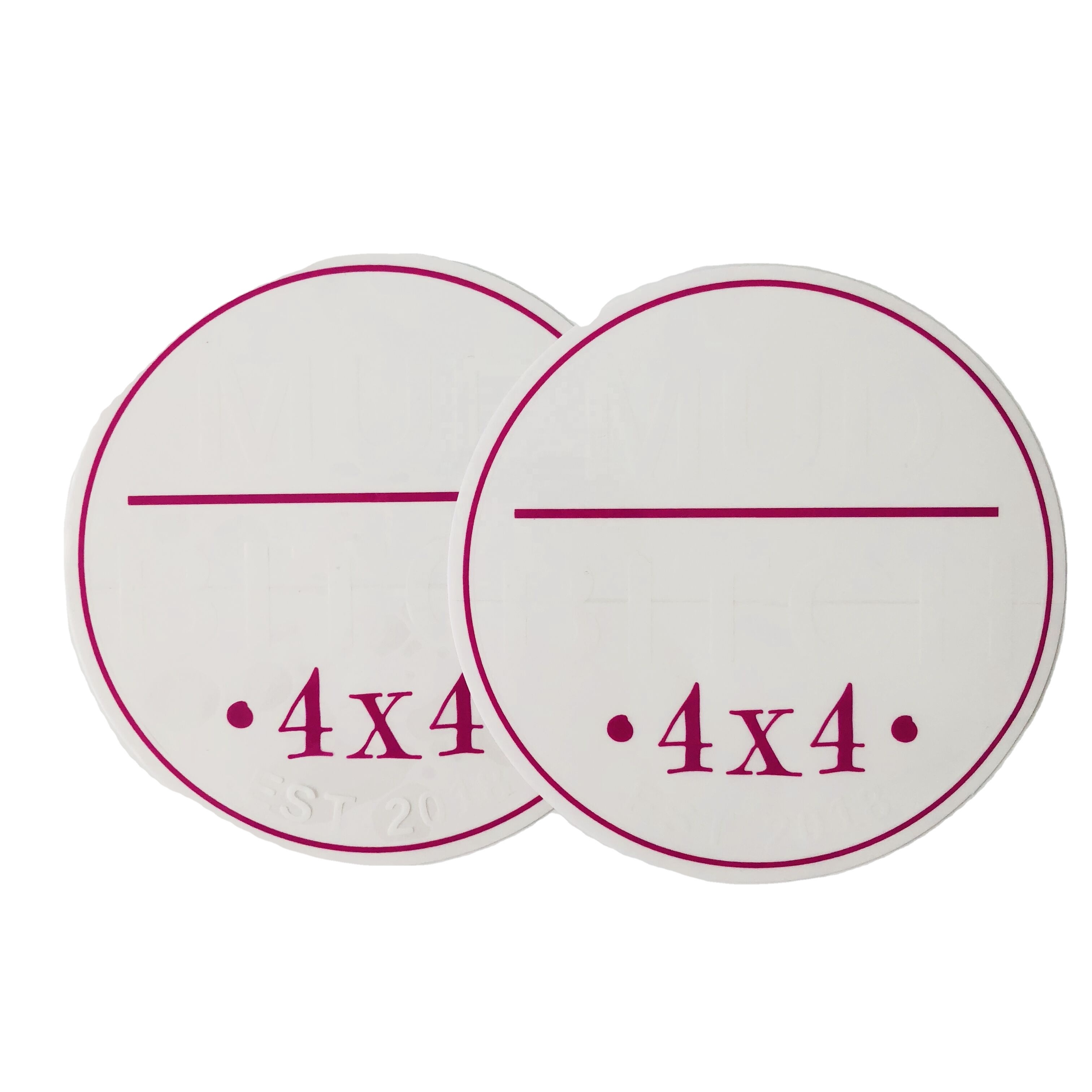 Yiwu Yongchen Crafts & Arts Co., Ltd. Self Adhesive Customized Printing Clear Gold Foil Stickers Transparent Logo Label