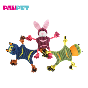 Hot selling pet toys, bite resistant and squeaky dog toys,  knot chew dog toys