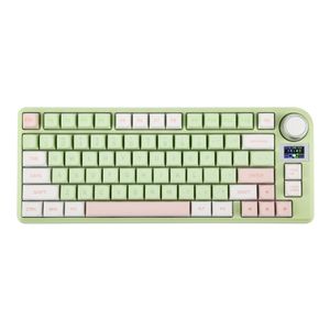 Professional manufacturer Epomaker TH80-X 75% Gasket Mounted Mechanical Keyboard LCD Screen laptop keyboard replacement