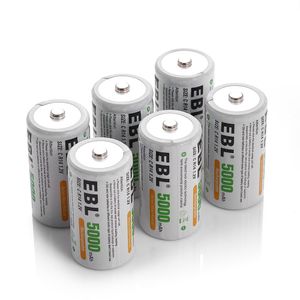 Wholesale C 5000mAh nimh Rechargeable Battery 1.2V Pack Batterie Rechargeable Battery