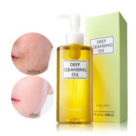 Face Cleansing Oil Deep Cleansing Oil Cleansing Fragrance Free Makeup Remover For Sunscreen Eyeliner Dry Oily Skin