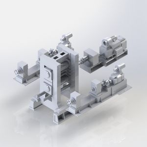 High speed 4 Hi aluminum foil rolling mill machine Excellent surface quality High productivity