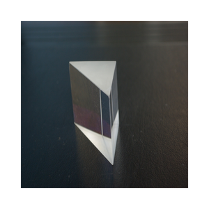 Optical quartz glass right angle prism k9 bk7 crystal glass right angle prism