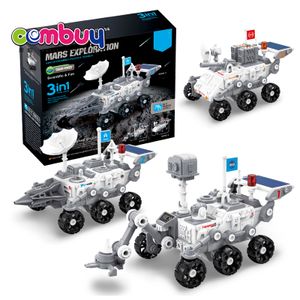 Educational exploration equipment assembly car diy science solar toys