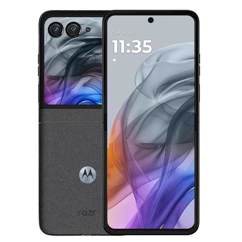 Shenzhen Youlin Digital Co., Ltd. Original New Moto Razr 50 Folding Mobile Phone 5G 4200mAh 30W MTK Dimensity 7300X Octa core 6.9" 120Hz 32MP Front Camera NFC