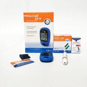 Electronic Digital Blood Glucose Meter Test Kits 3 in 1 On Call Glucometer