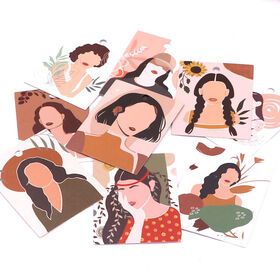 Custom printed jewelry holder packaging display thank you message paper cards with logo for earrings necklacesPopular