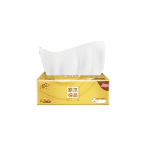 Hot Sale Customized Soft Pack 3 Ply Virgin Wood Pulp Household Facial Tissue Paper