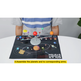 DIY Solar System Planetarium Astronomy Planet Model Stem Toys Solar Science Learning Other Educational Toys For Kids