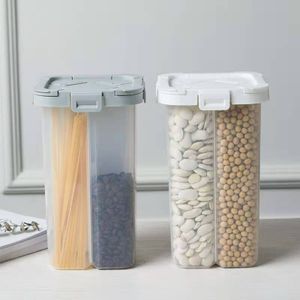 Choice Fun Kitchen Food Containers Plastic Storage Box Best Selling Four Compartments Pantry Storage Containers