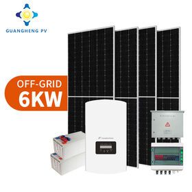 GHPV Price Solar Power System Cost Wholesale 6kw 6000w Solar Energy System,Home Off-Grid Pv Solar Panel System
