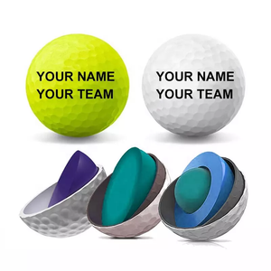 Wholesale Bulk Biodegradable Floating Color Golf Balls Logo Custom Driving Range Golf Balls