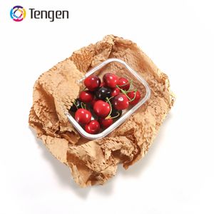 2024 Hot Sale Eco Kraft 1/4 inch Honeycomb Paper Wrap Protective starch coated Honeycomb Kraft Paper Roll
