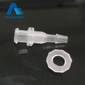 PP plastic thread panel mount Female Luer connector for ozone therapy machine gas