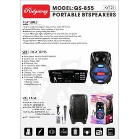 Portable Bluetooth speaker outdoor