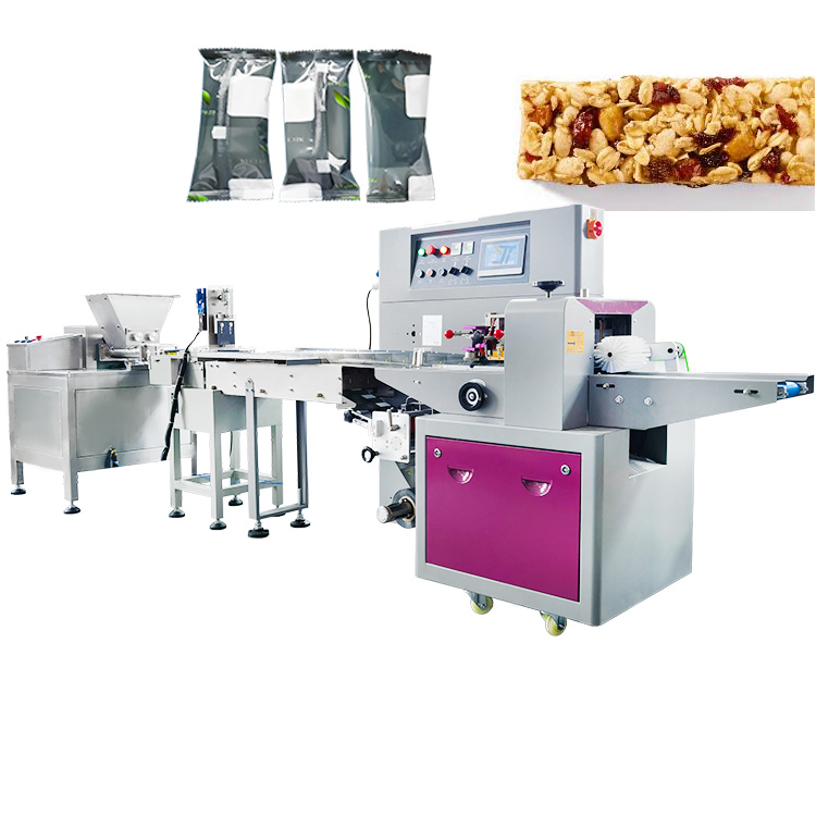 High Productivity Automatic Energy Protein Production Packing Machine Energy Cereal Protein Bar Making Packing Machine