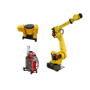 Automatic fanuc welding robot robotic arm R2000iC/210F 6 axis with fronius welder and Chinese CNGBS positioner